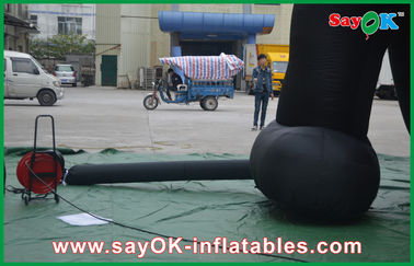 आउटडोर के लिए विशाल 6 मीटर कार्टून Inflatable बिल्ली वाणिज्यिक विज्ञापन