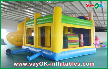 प्यारा Inflatable बाउंस कैसल तम्बू कूद कैसल ब्लोअर बच्चों