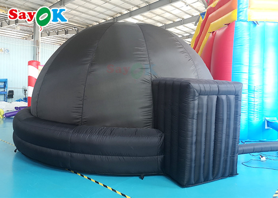 5 मीटर Inflatable तारामंडल गुंबद तम्बू 2 धौंकनी और पीवीसी मंजिल चटाई के साथ