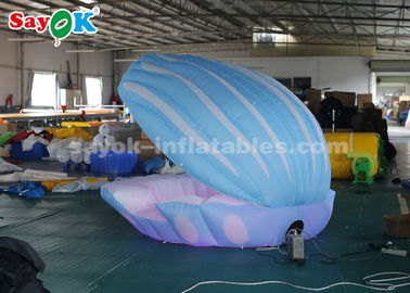 शादी की सजावट के लिए विशाल 4mH रंगीन प्रकाश Inflatable एलईडी शैल