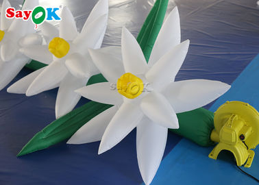 विज्ञापन के लिए एयर ब्लोअर के साथ टिकाऊ Inflatable फूल श्रृंखला