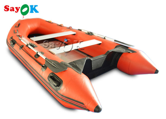 टिकाऊ 2 - 4 व्यक्ति पीवीसी Inflatable नौकाओं के लिए पानी के खेल एसजीएस उल