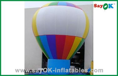 छुट्टी सजावट के लिए कस्टम इंद्रधनुष Inflatable ग्रैंड गुब्बारा